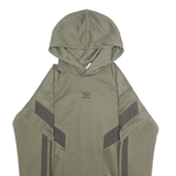 ADIDAS Mens Green Hoodie XS