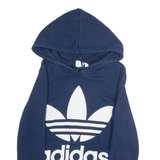 ADIDAS Womens Blue Hoodie XS