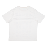 LACOSTE Womens T-Shirt White 2XL