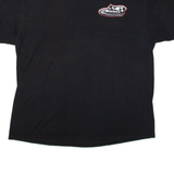 DELTA Bickel Race Cars Mens T-Shirt Black USA 2XL