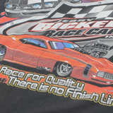 DELTA Bickel Race Cars Mens T-Shirt Black USA 2XL