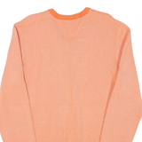 MICHAEL KORS Mens Jumper Orange Tight Knit M