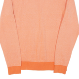 MICHAEL KORS Mens Jumper Orange Tight Knit M