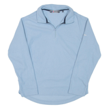 BERGHAUS Womens Fleece Blue 1/4 Zip UK 10
