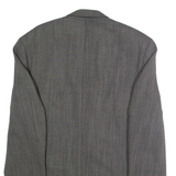 PIERRE BALMAIN Mens Blazer Jacket Grey Wool XL