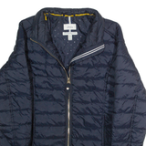 JOULES Womens Puffer Coat Blue S