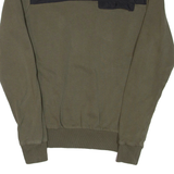 THE NORTH FACE Mens Sweatshirt Green S