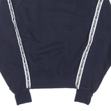 CHAMPION Womens Sweatshirt Blue S