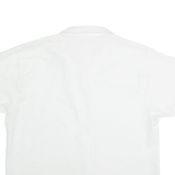 Womens Blouse White V-Neck L