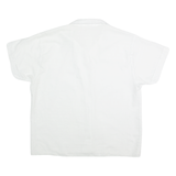 Womens Blouse White V-Neck L