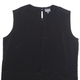 LINEAV Womens Top Black Sleeveless XL