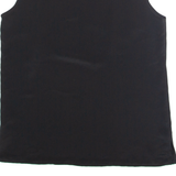 LINEAV Womens Top Black Sleeveless XL