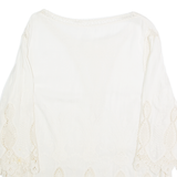 Womens Blouse Cream L