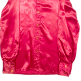 HARRY KIRG Womens Shirt Red Collared Long Sleeve L