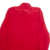 VALENTINE Womens Shirt Red Collared Long Sleeve XL
