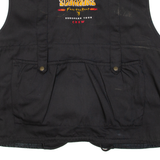 OUTDOOR VEST Scorpions European Tour Mens Gilet Black 90s XL