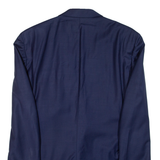 JOOP! Mens Blazer Jacket Blue Knit Wool M