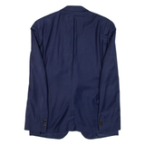 JOOP! Mens Blazer Jacket Blue Knit Wool M