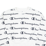 CHAMPION Womens Sweatshirt White L