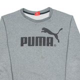 PUMA Mens Sweatshirt Grey L
