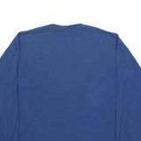 CARHARTT Mens T-Shirt Blue Long Sleeve Crew Neck 2XL