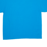 GILDAN Mens T-Shirt Blue Crew Neck XL
