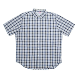 NAUTICA Mens Shirt Blue Check XL