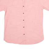 LEVI'S Mens Plain Shirt Red S