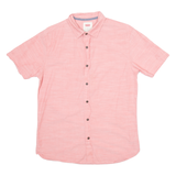 LEVI'S Mens Plain Shirt Red S