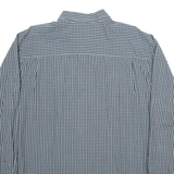 NAUTICA Mens Shirt Green Check Long Sleeve L