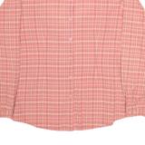 WOOLRICH Womens Shirt Red Check Long Sleeve L