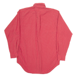 RALPH LAUREN Blake Mens Shirt Red Check Long Sleeve S