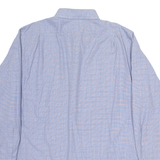 POLO RALPH LAUREN Mens Shirt Blue Check Long Sleeve L