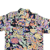 Mens Shirt Black Floral L