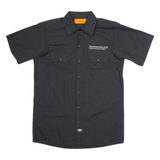 DICKIES Design Performance Support Mens Worker Shirt Black M