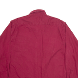 WRANGLER Mens Worker Shirt Red Long Sleeve XL