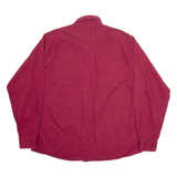 WRANGLER Mens Worker Shirt Red Long Sleeve XL