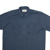 DICKIES Mens Worker Shirt Blue XL