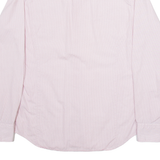 REPLAY Mens Plain Shirt Pink Long Sleeve M