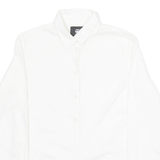 G-STAR Womens Plain Shirt White Long Sleeve S