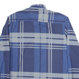 TOMMY HILFIGER Slim Fit Mens Shirt Blue Check Long Sleeve L