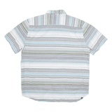 VANS Mens Shirt Grey Striped XL