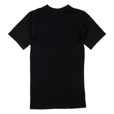 NIKE Womens T-Shirt Dress Black Short Sleeve Short S
