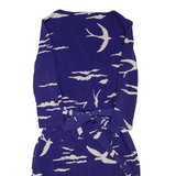 PHASE EIGHT Womens Day Dress Purple Viscose Knee Length M
