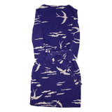 PHASE EIGHT Womens Day Dress Purple Viscose Knee Length M