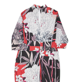 PHASE EIGHT Womens Day Dress Black Floral Knee Length M