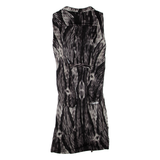 MINT VELVET Womens Day Dress Black Viscose Long Sleeve Knee Length S