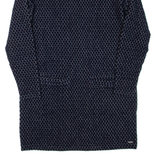 JOULES Womens Day Dress Blue Long Sleeve Short UK 10