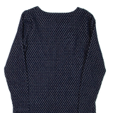 JOULES Womens Day Dress Blue Long Sleeve Short UK 10