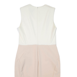 PHASE EIGHT Womens Pencil Dress Pink Colourblock Sleeveless Knee Length L